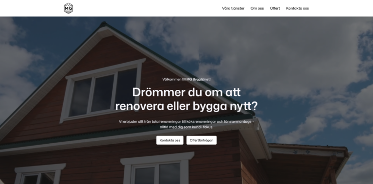 MG Byggtjänst